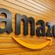 amazon logo on wooden planks