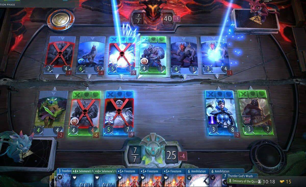 Artifact card game valve