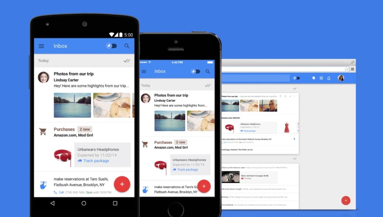 Inbox app for gmail shuts down next year