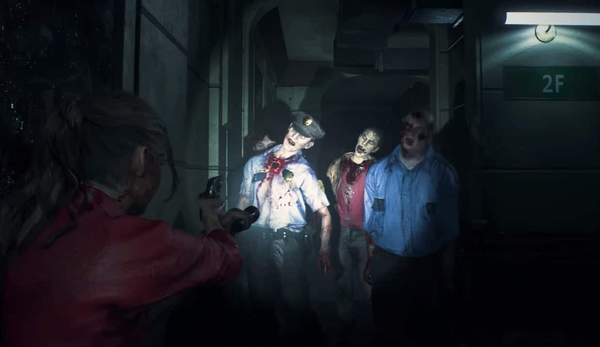 Resident evil 2 remake scary games