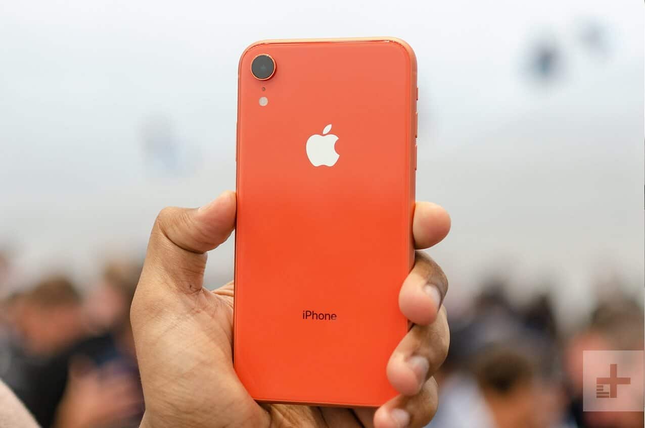 orange iphone xr