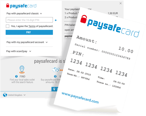 paysafecard numbers