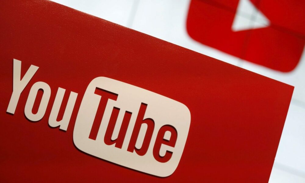 red youtube logo sign