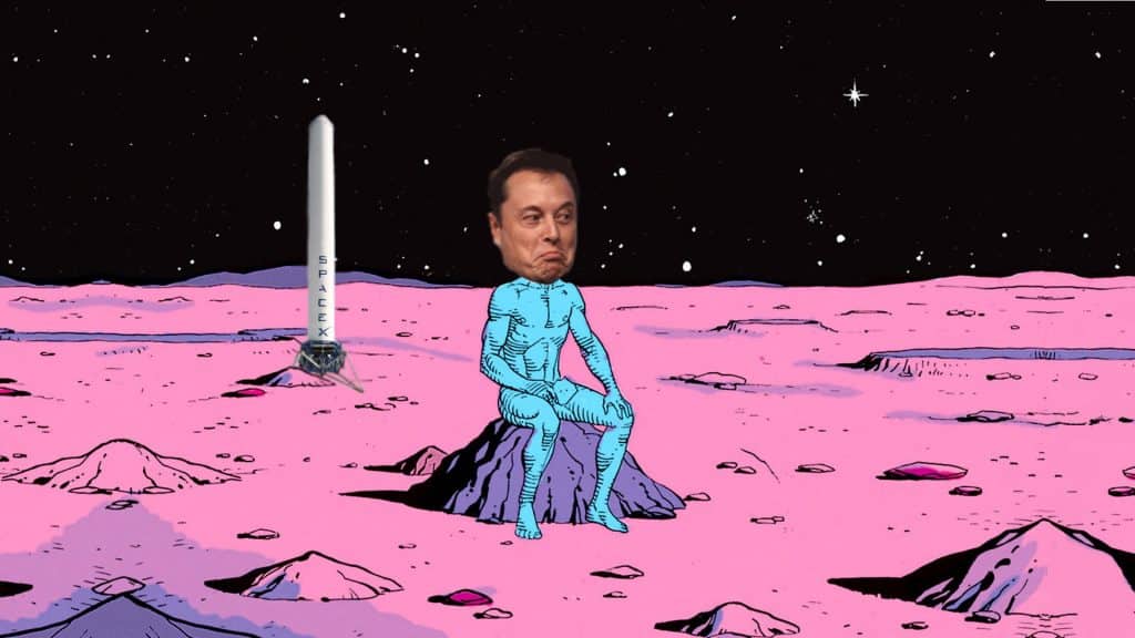 elon musk goes to mars