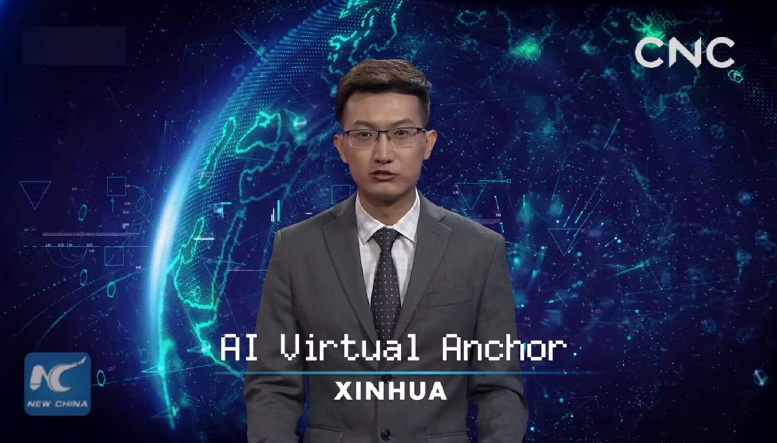 Ai news anchor china