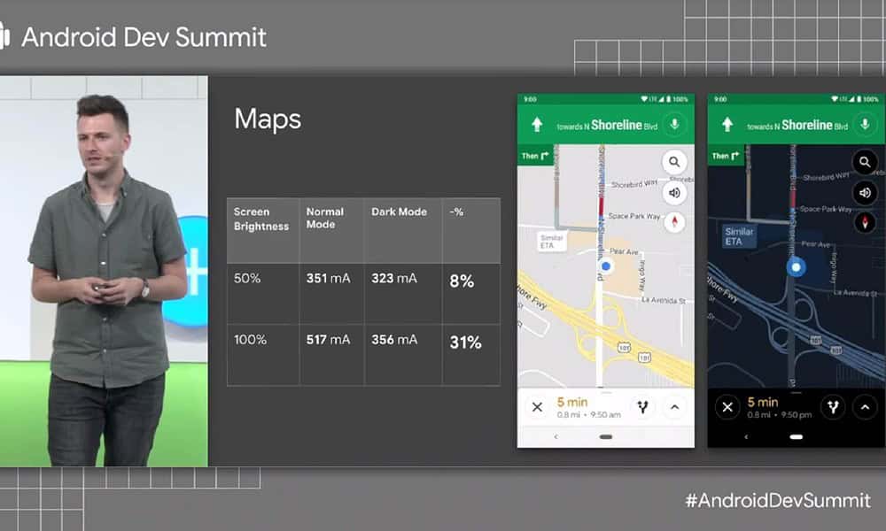Google confirms (sort of) that Android's dark mode saves battery life