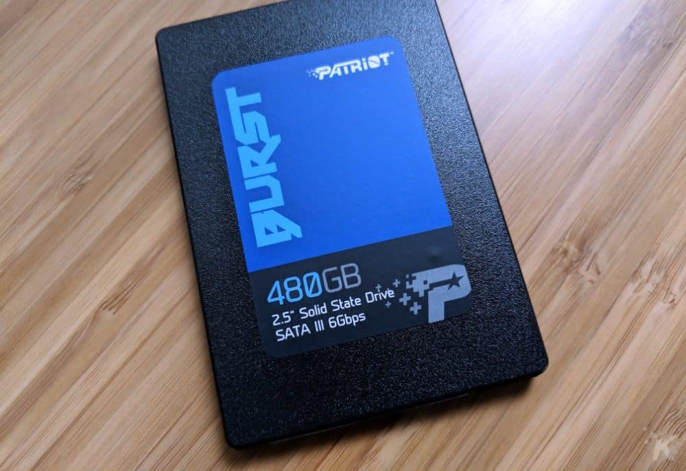 Ssd patriot burst 480gb pbu480gs25ssdr обзор