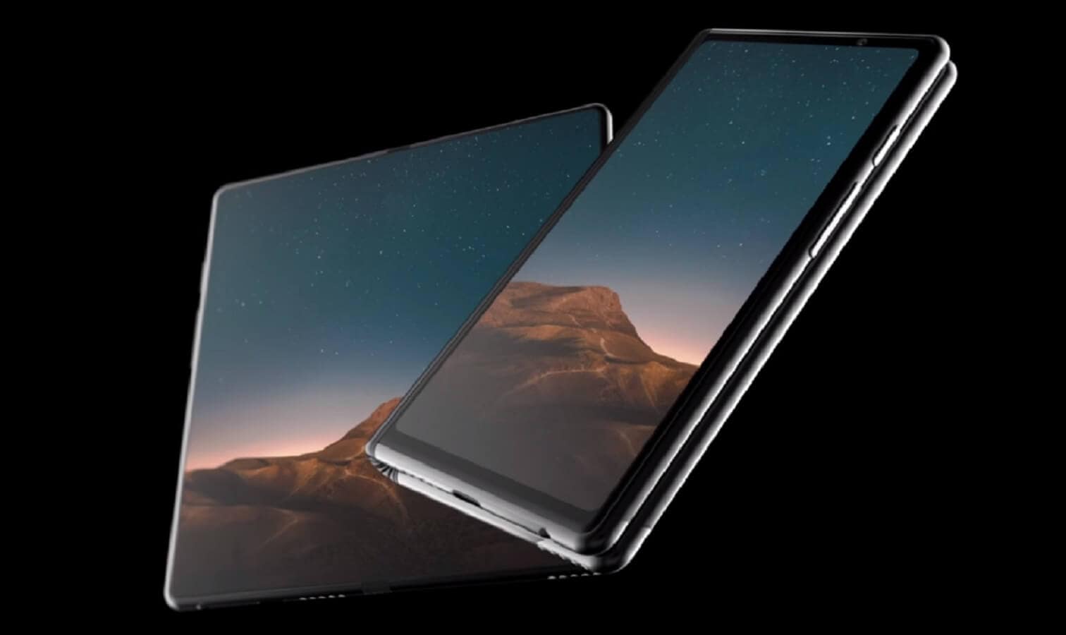 Samsung galaxy f foldable phone