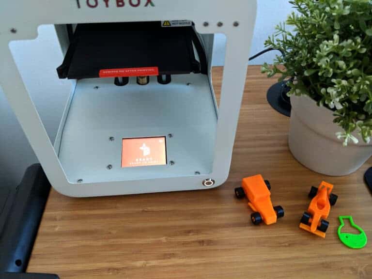 Review Toybox 3D Printer for kids a solid 3D printer for the price