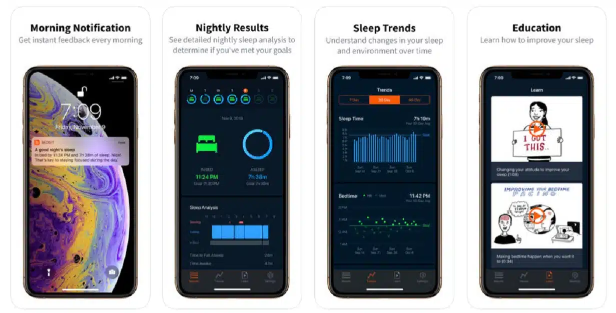 beddit app for sleep tracking