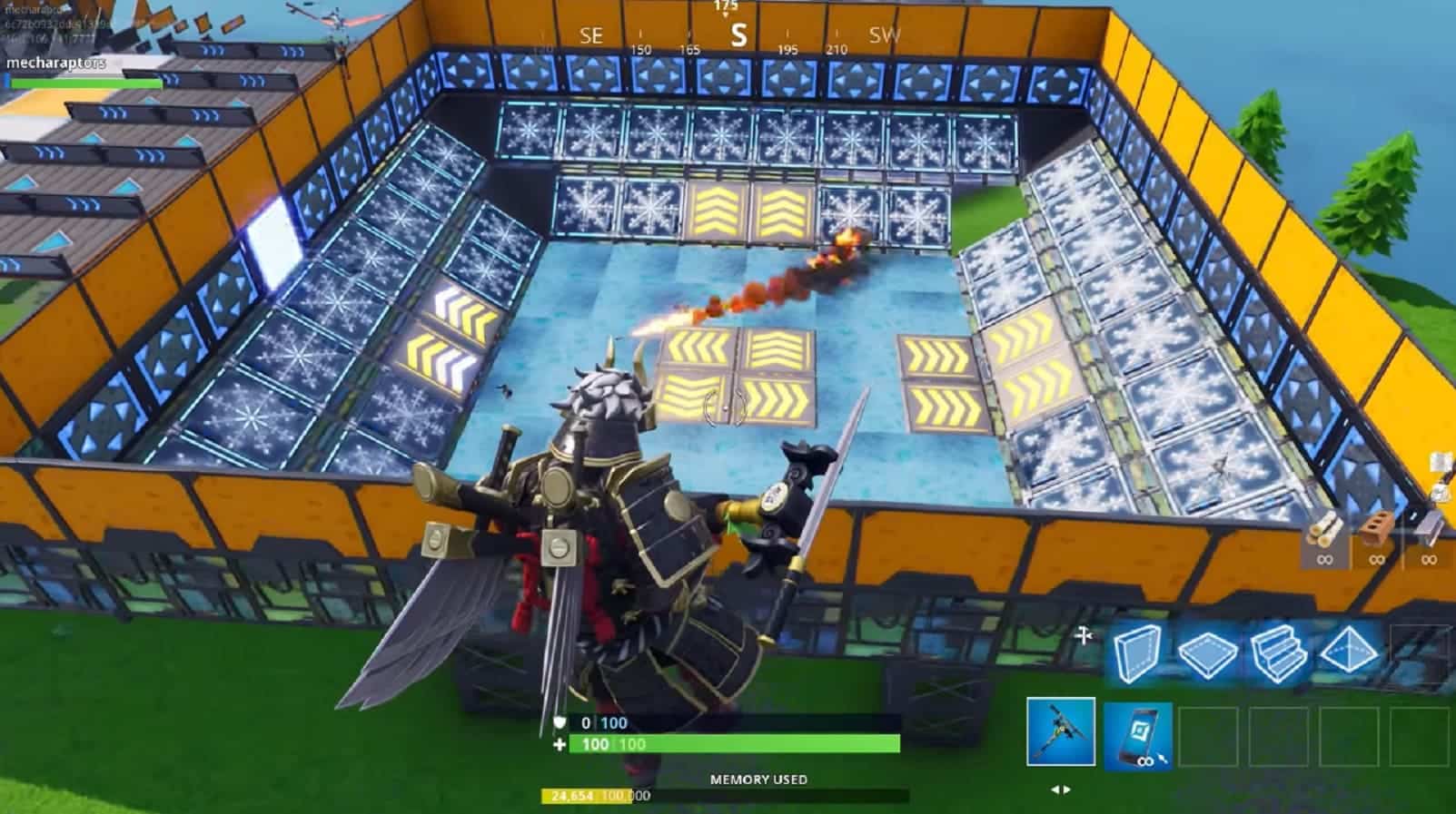 Fortnite’s Creative Mode lets you build your own map and play with friends