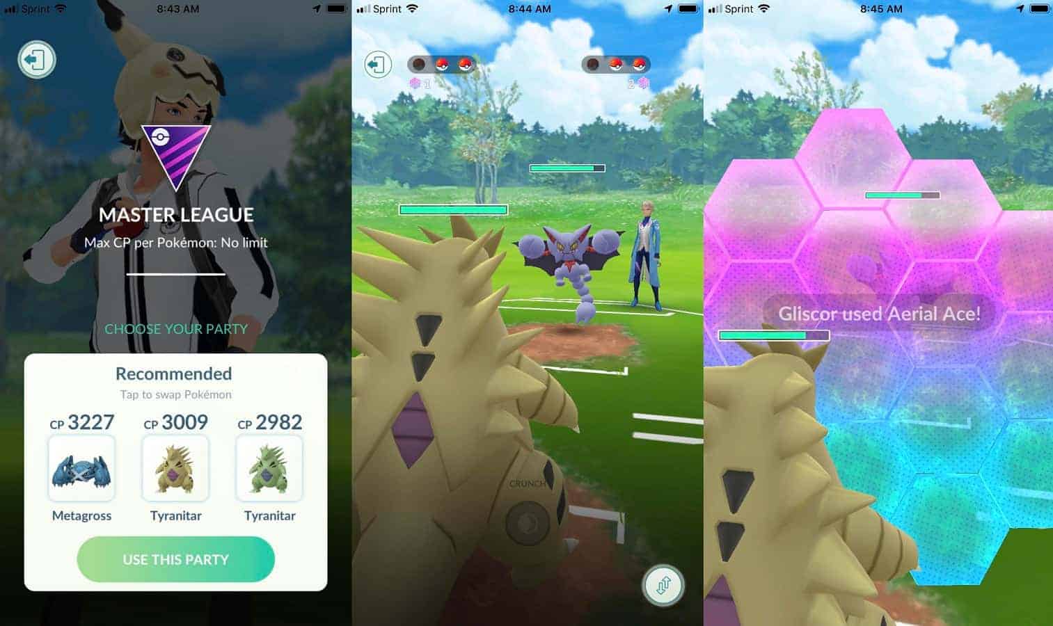 Pokemon pvp options on ios