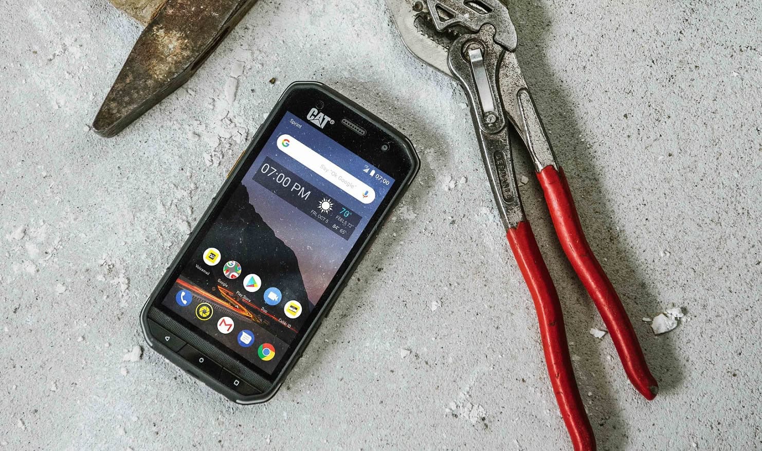 CAT S48c rugged smartphone lands with a splash on Sprint, Verizon