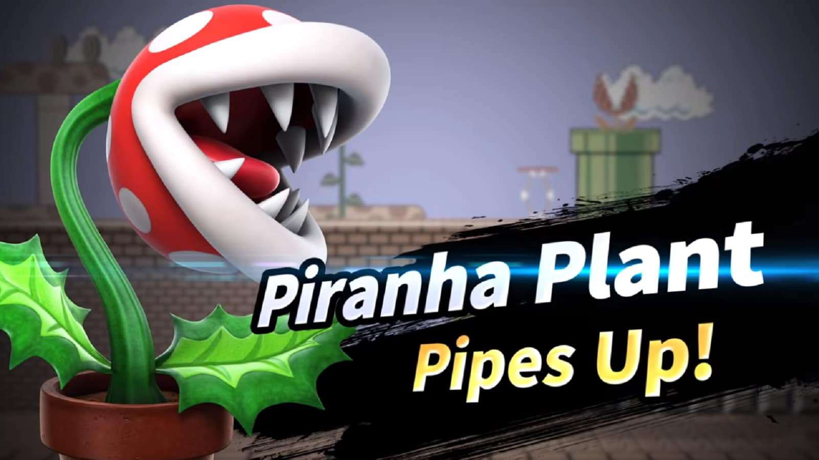 piranha plant smash bros character