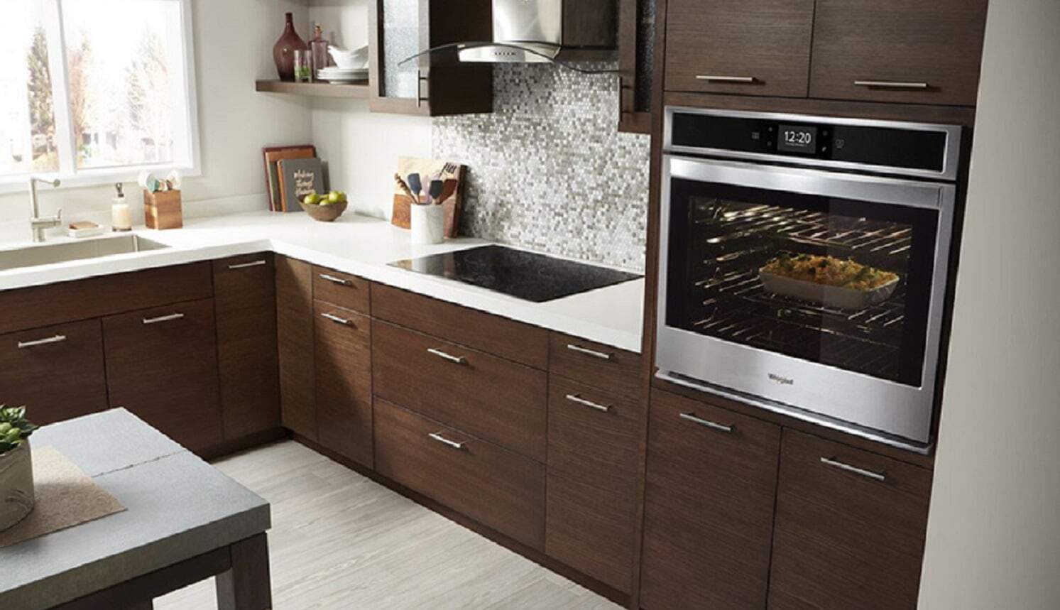 Whirlpool is working on a smart oven that uses an LCD screen and AR