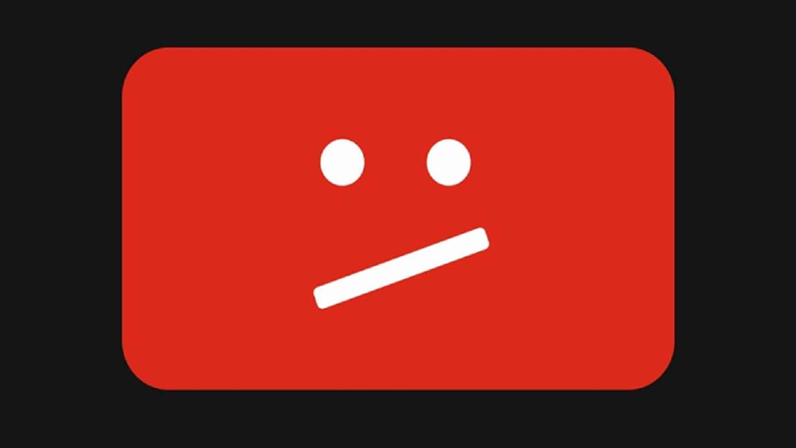 youtube frown face logo