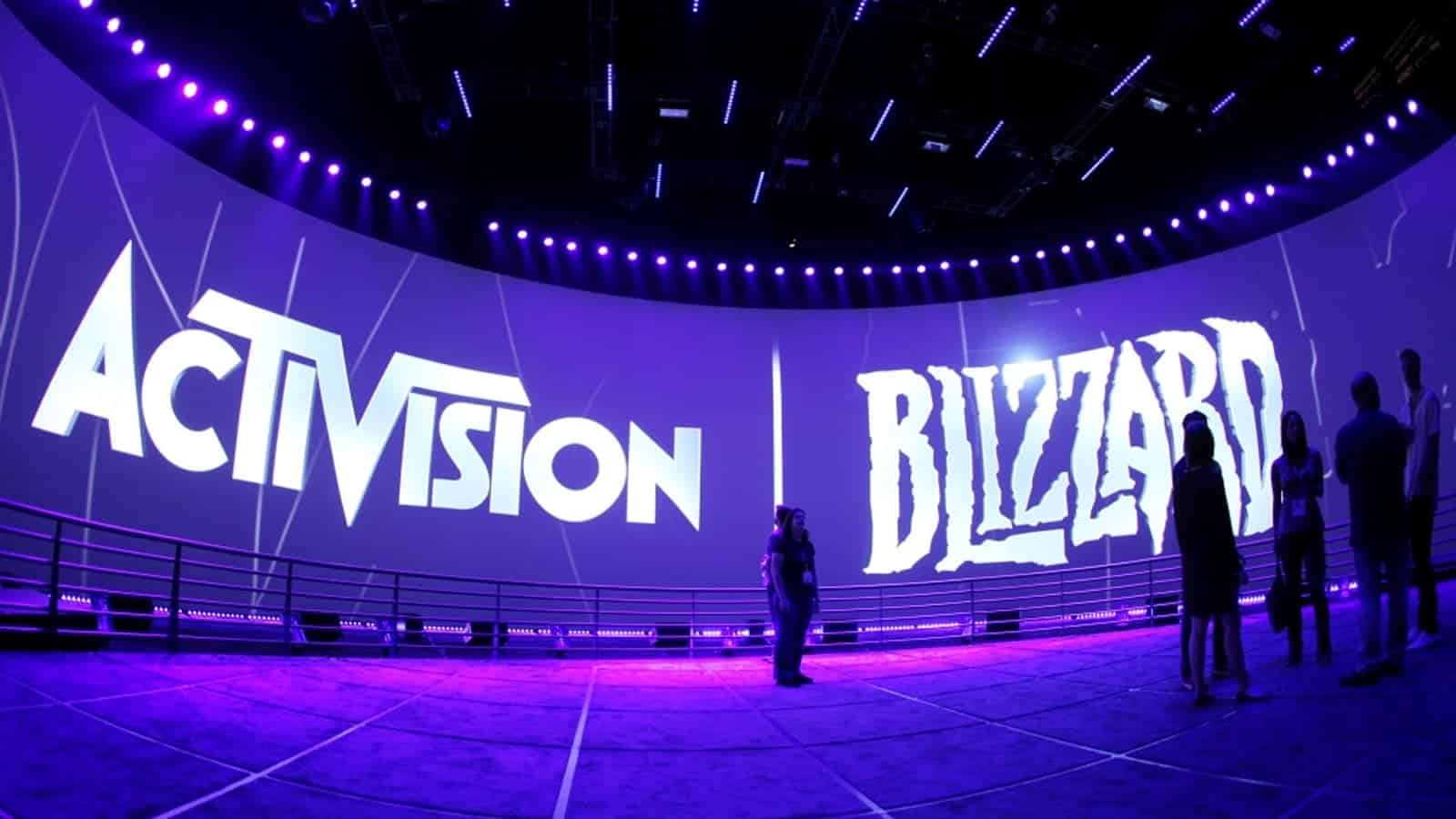 Blizzard and activision logos