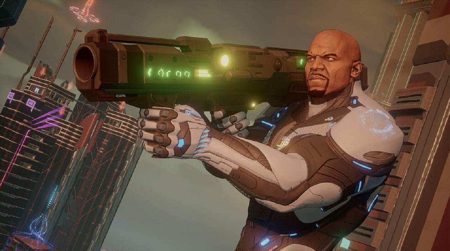 Crackdown 3 gameplay with terry crews