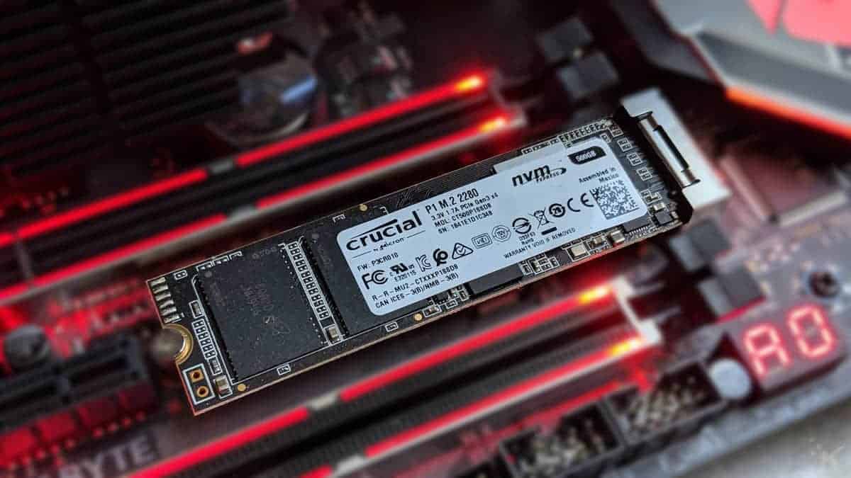 Crucial on sale p1 nvme