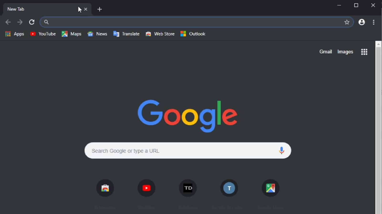 google chrome dark mode for all websites