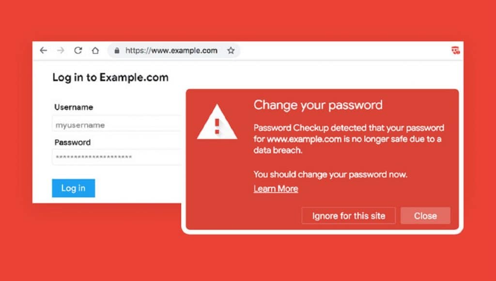 google password checkup