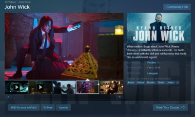 john wick movie on steam platform