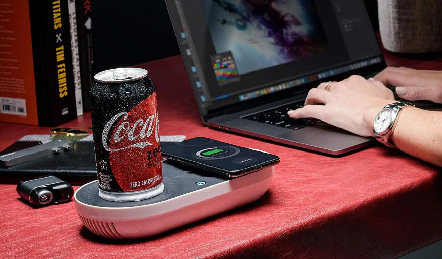 qi dual wireless charger