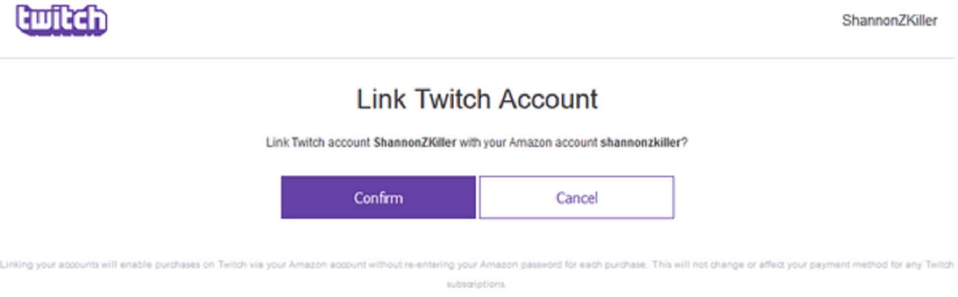 how to add your amazon account to twitch