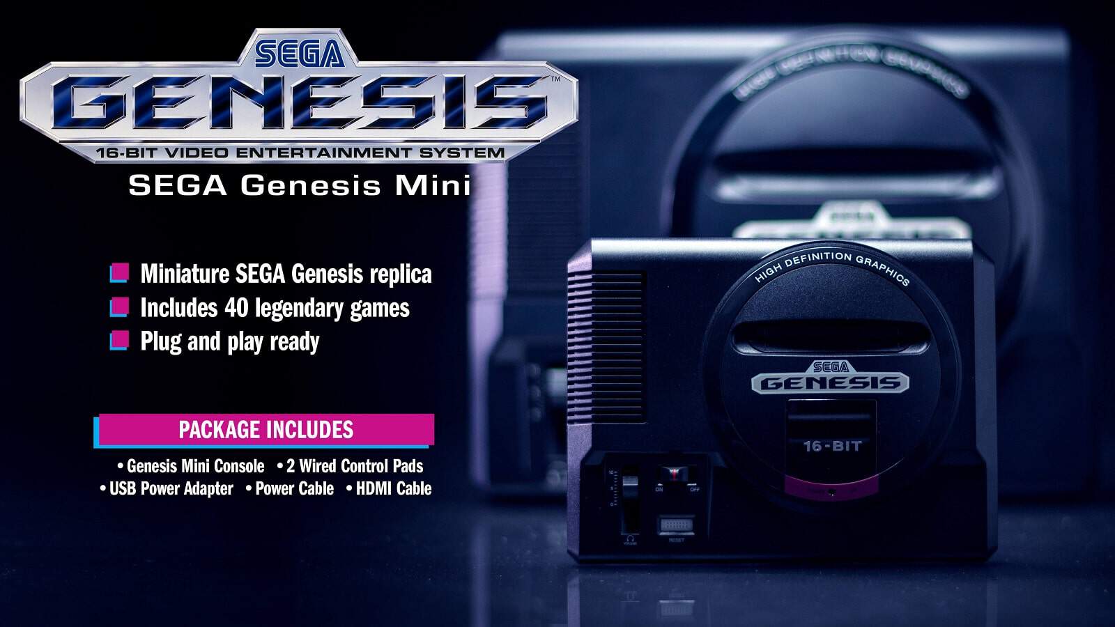 Sega genesis mini main image