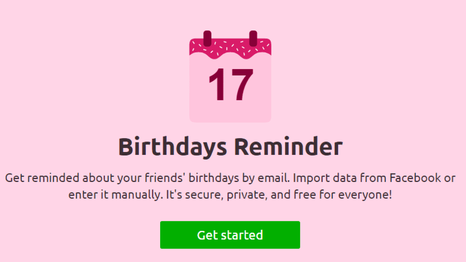 This App Reminds You Of Friends' Birthdays So You Can Delete Facebook