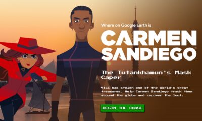 Carmen sandiego game google earth