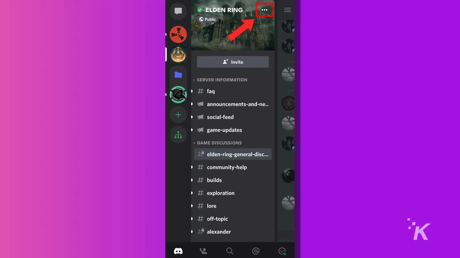 How to report a Discord server?