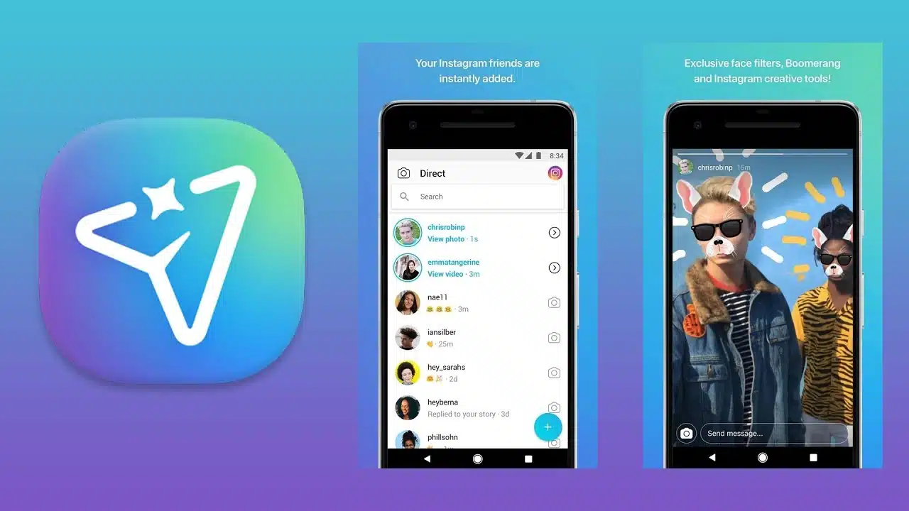 instagram direct message app