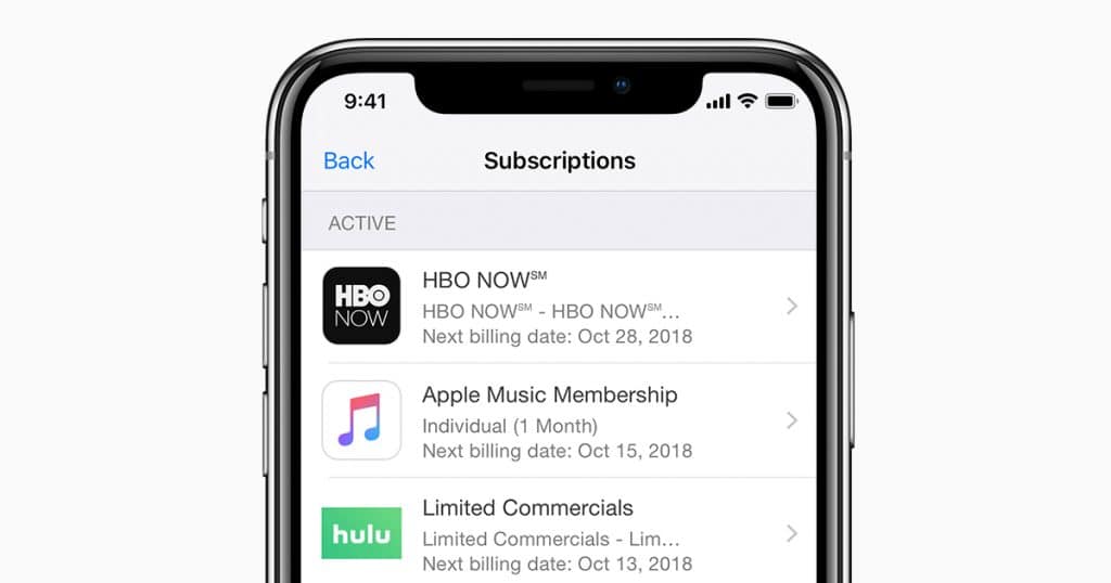 iphone x how to cancel hbo on iphone ipad