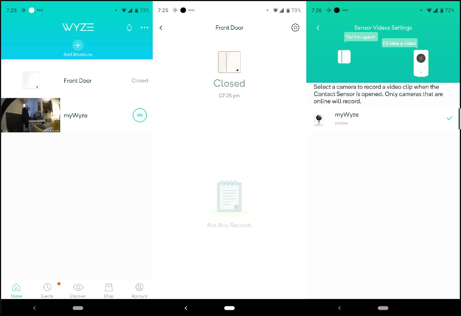 Wyze app