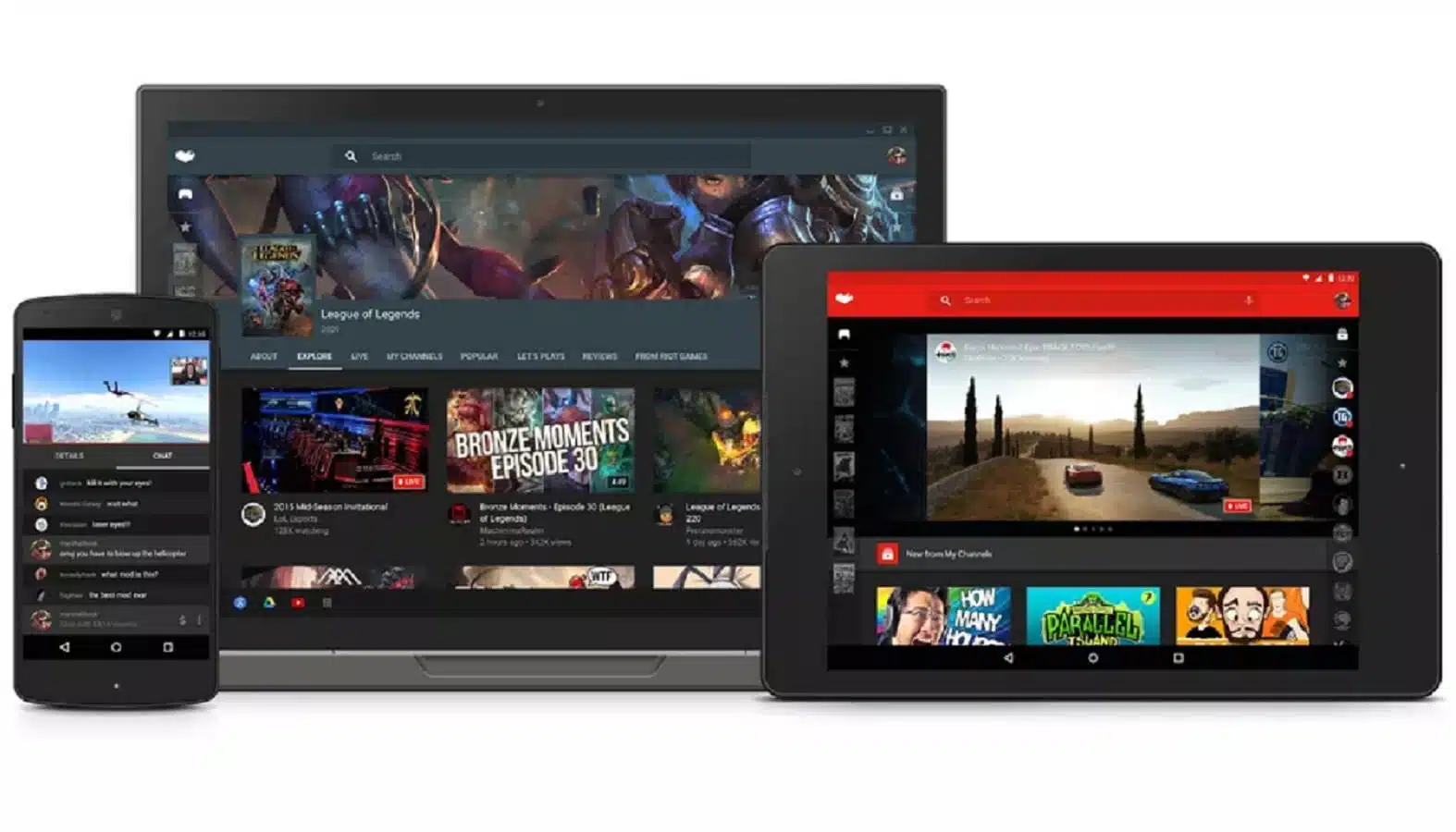 youtube gaming apps