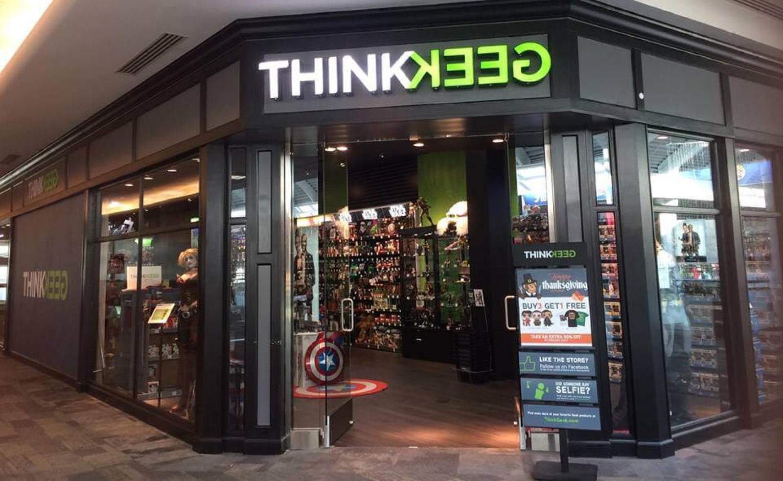 Thinkgeek store front