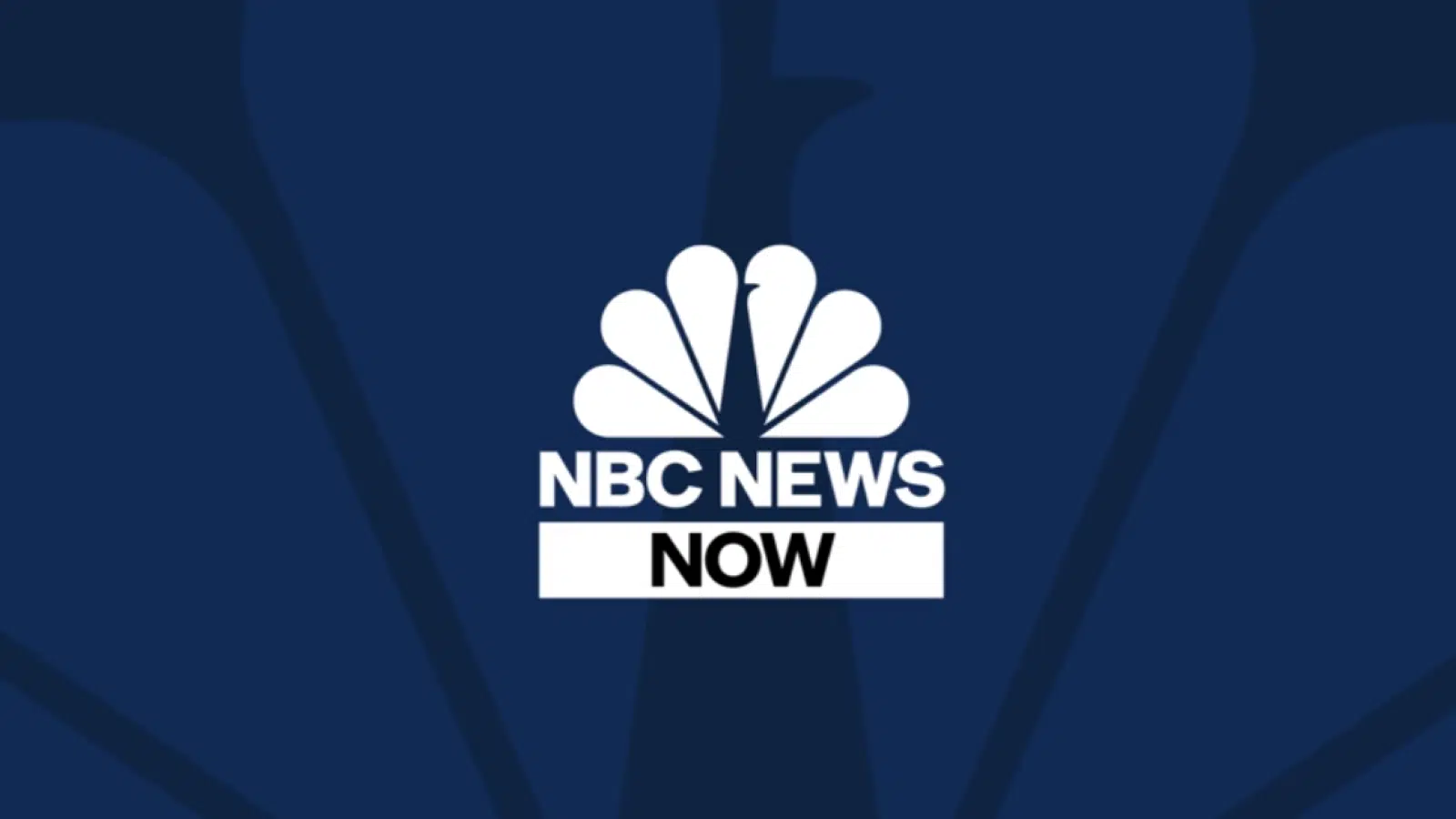 nbc news now logo on dark blue background