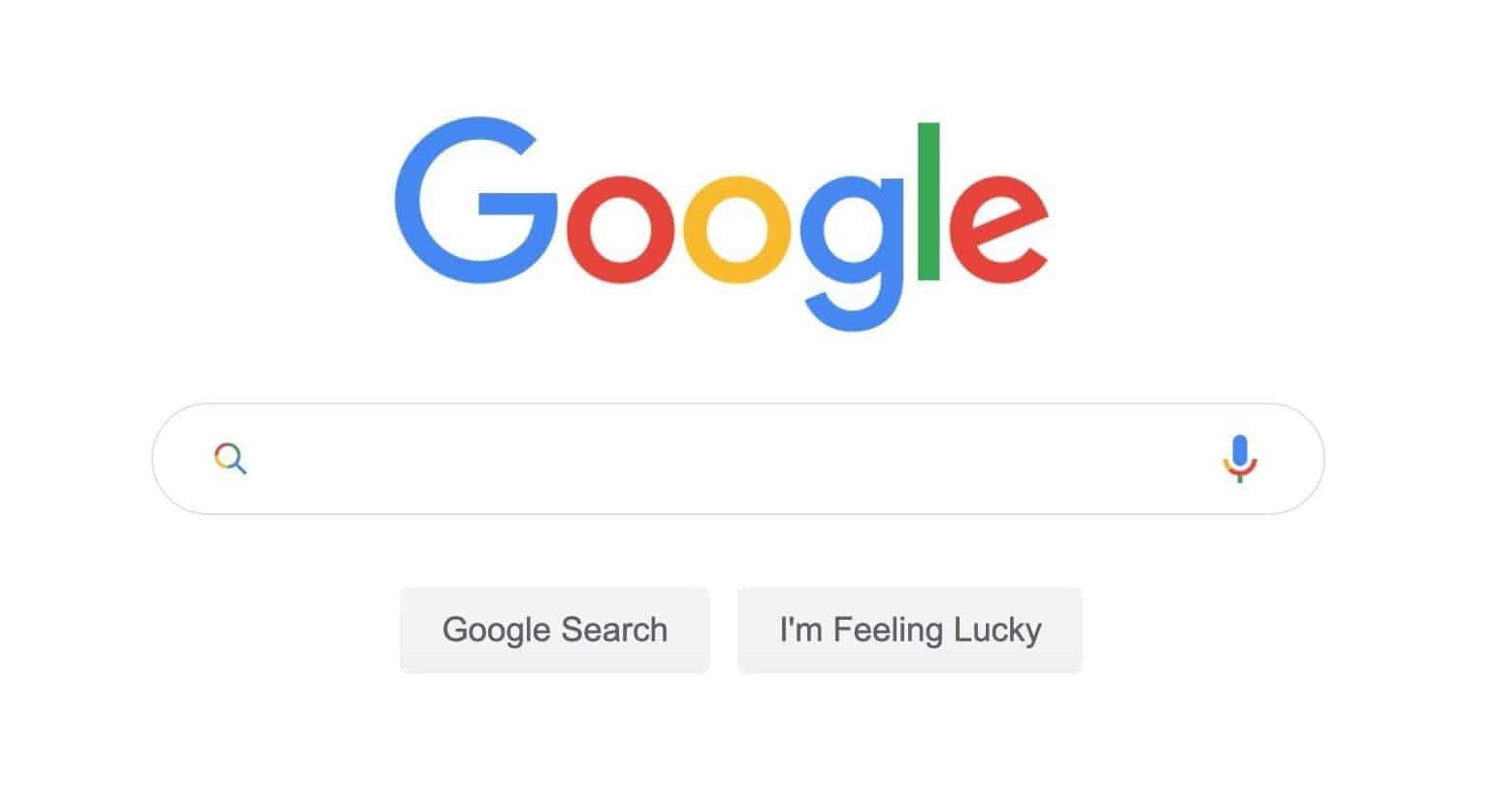 Google search page