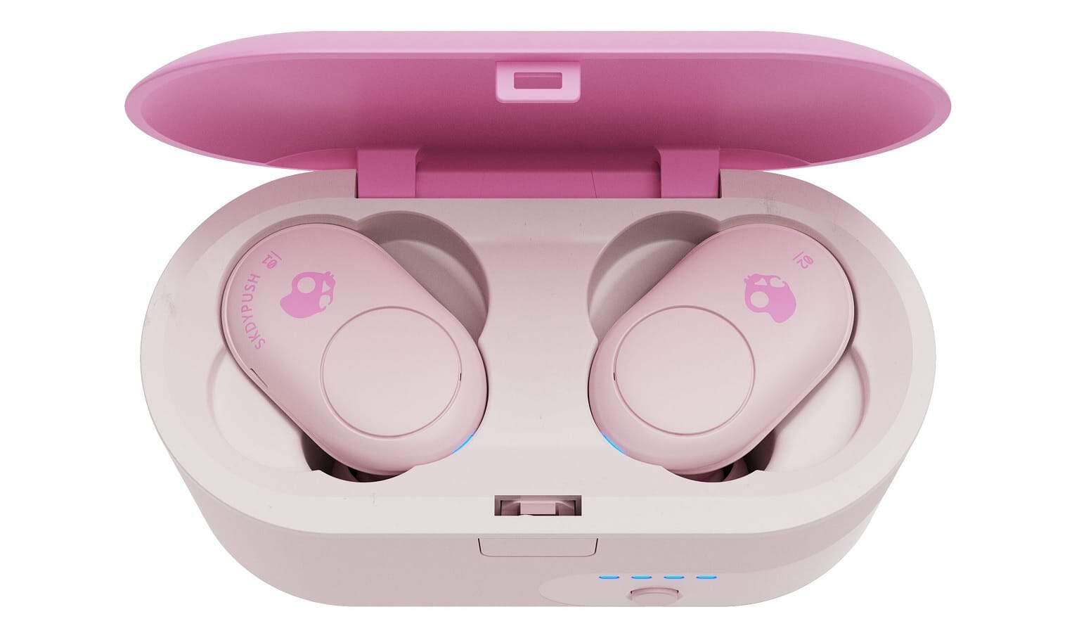 skullcandy pink earbuds