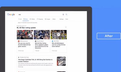 google news tab redesign