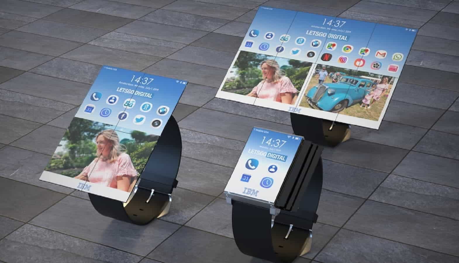 A smartwatch packed with screens is a great idea for a future of