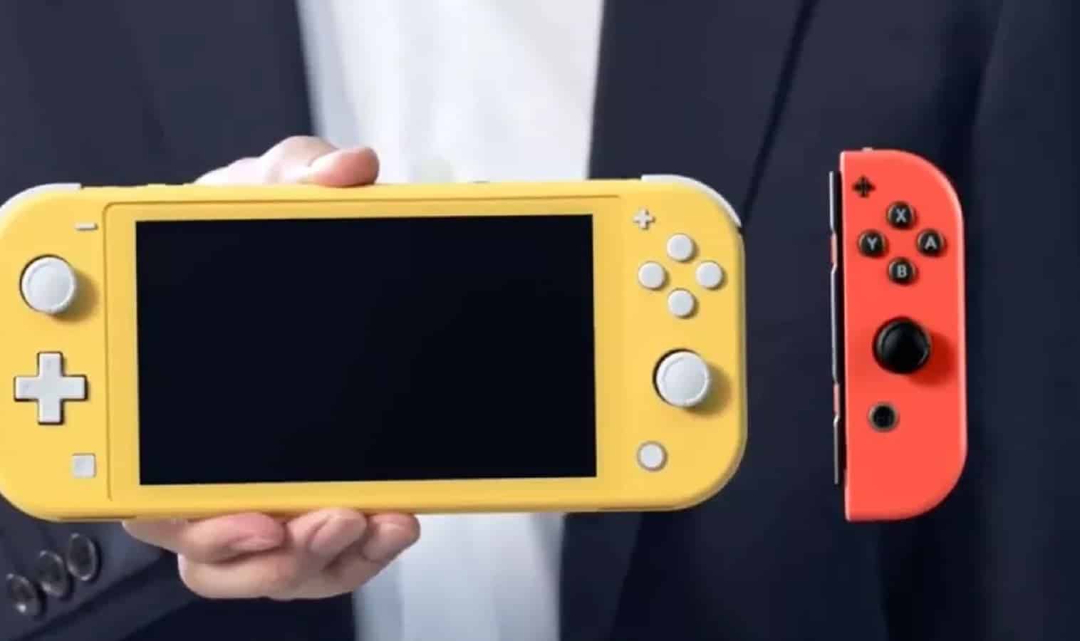 nintendo switch lite size comparison