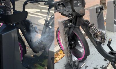 Lyft bike fires