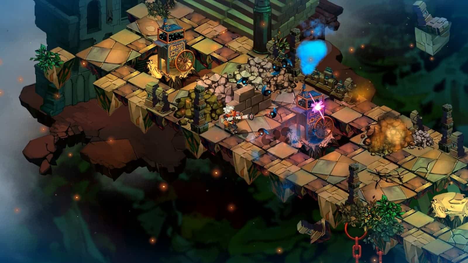 bastion gameplay from supergiant games