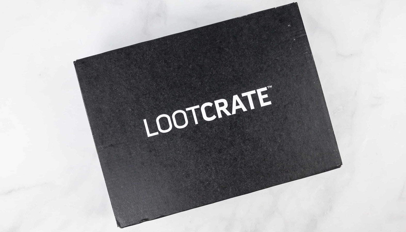 Loot crate box on table