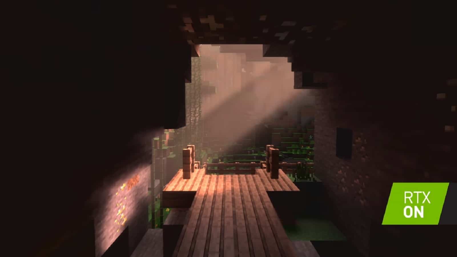 Minecraft with path tracing enhancements looks amazing