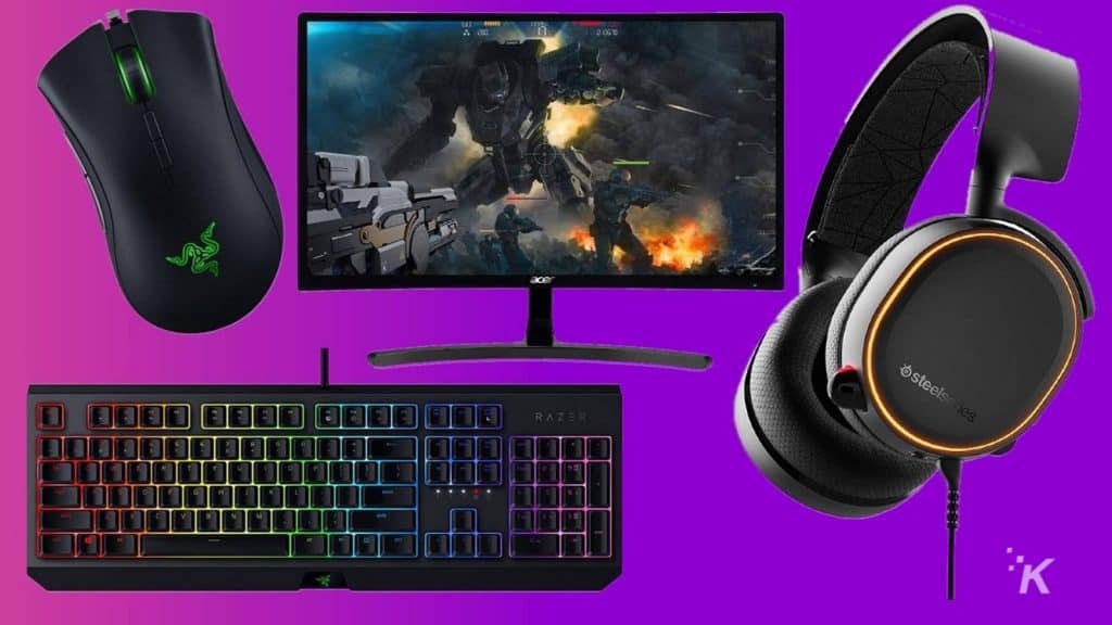 pc gaming gear deal knowtechie