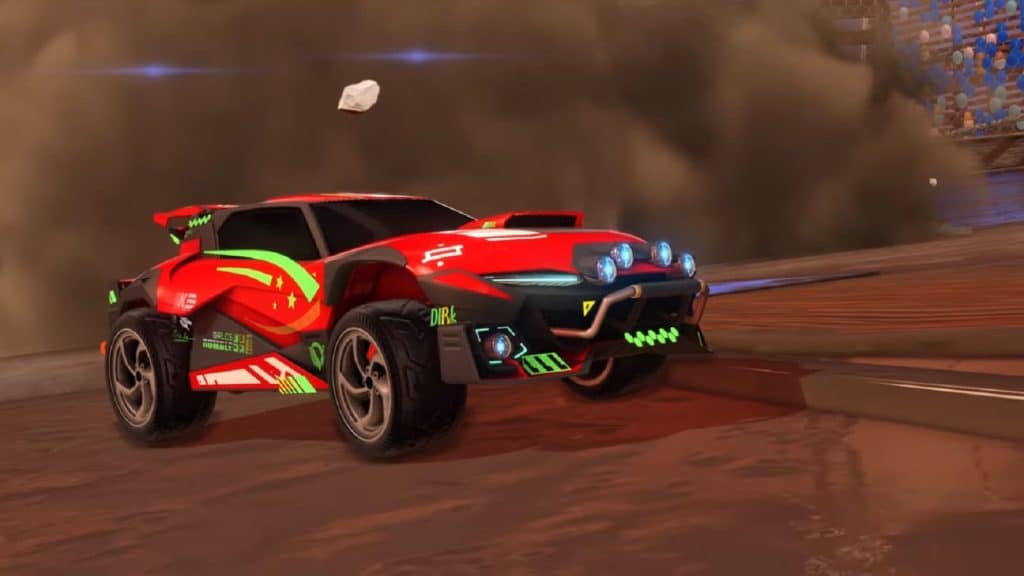 rocket league new car