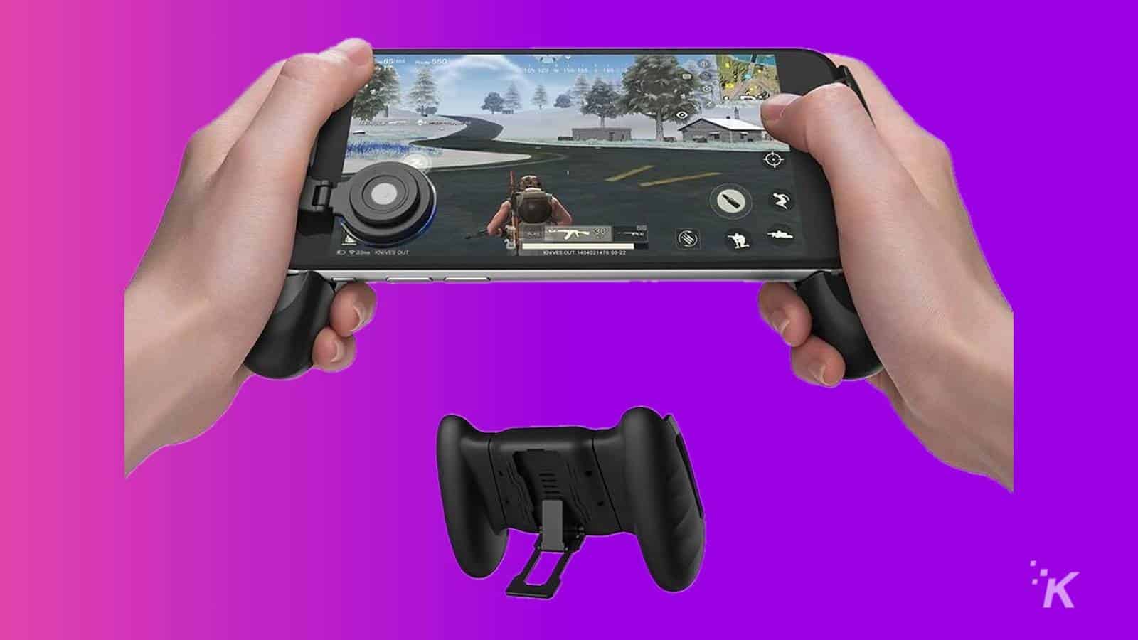 gamesfit f1 grip android mobile gaming controller 